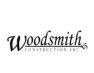 Woodsmith Construction Logo with black lettering and a white background