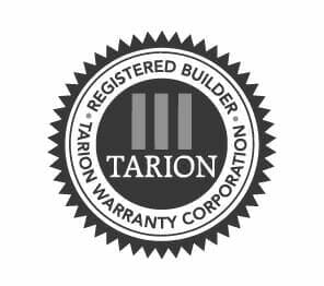 Tarion and HCRA Logo Black and white