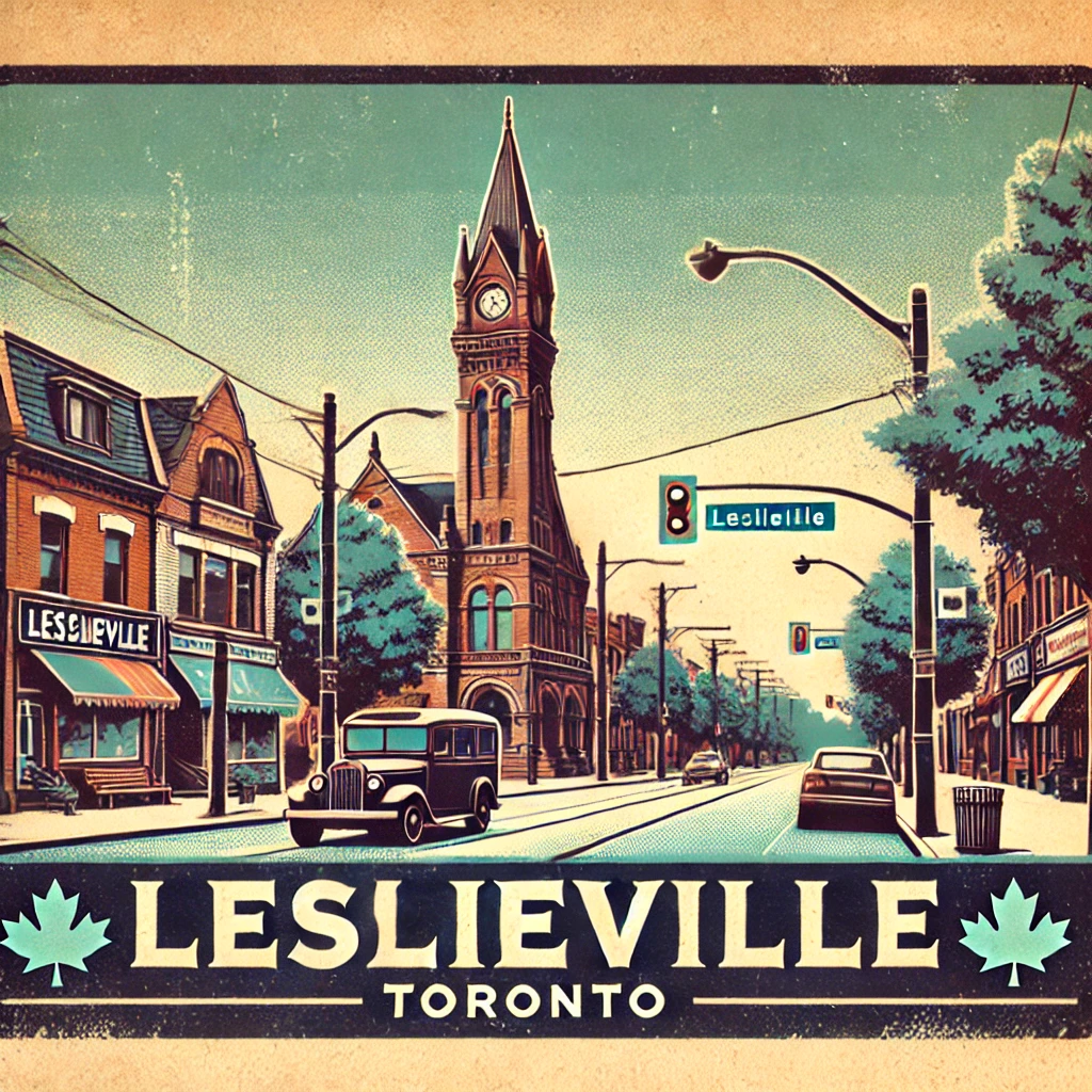 Leslieville street view